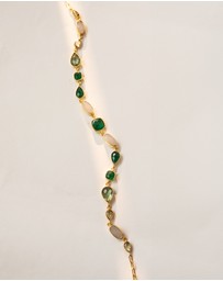 Meshca - Trapeze Vert Necklace