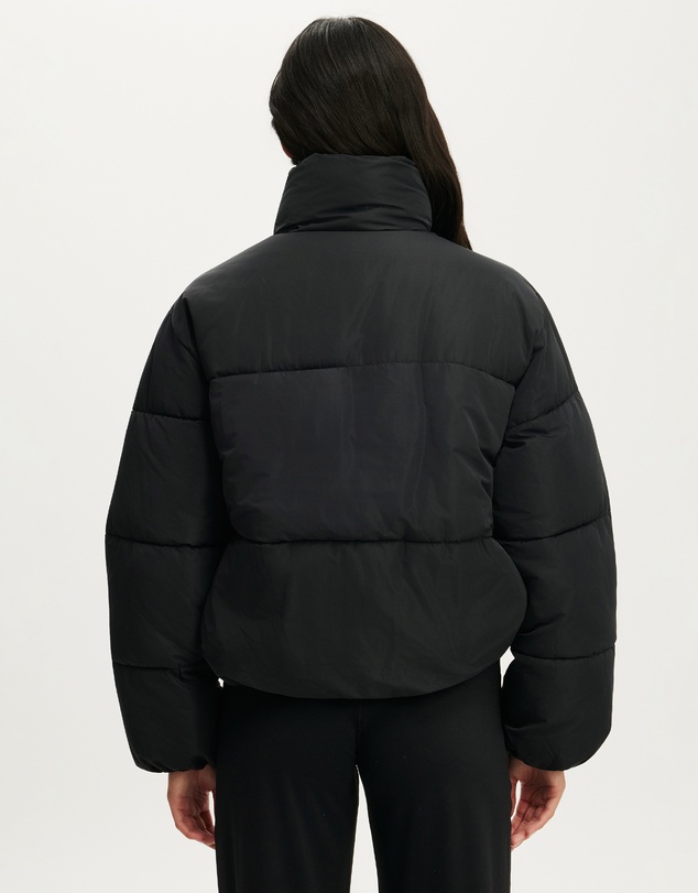 Cotton On Body Active - The Mother Puffer Funnel Neck Jacket