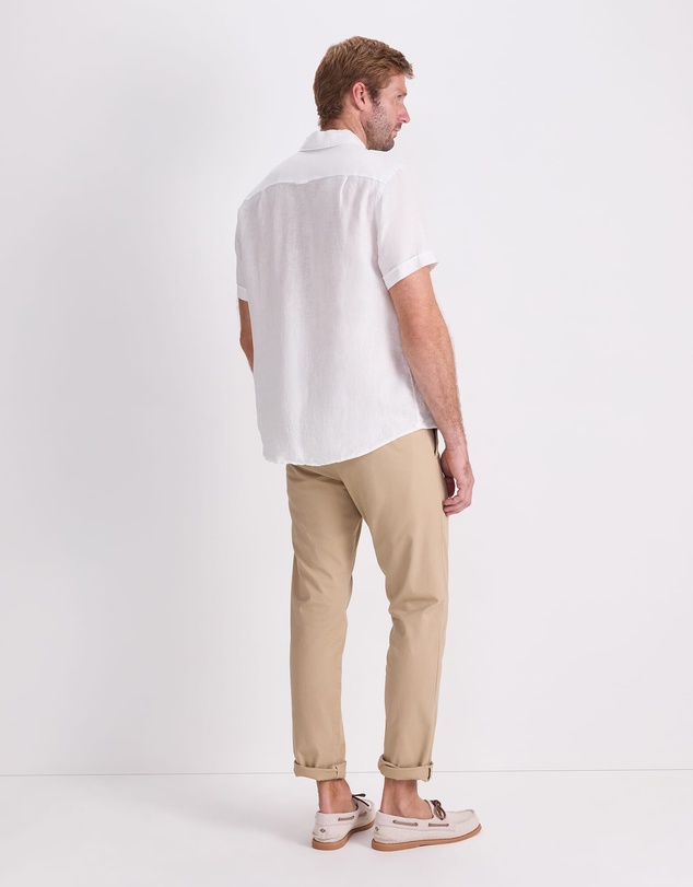 Sportscraft - Short Sleeve Linen Shirt