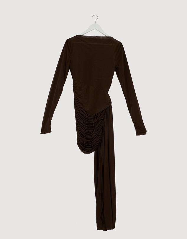 Revibe - Repaired MISHA The Sari LS Stocking Mini Dress - AU 8