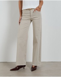 DRICOPER DENIM - Molly Mid Rise Straight Leg Jeans