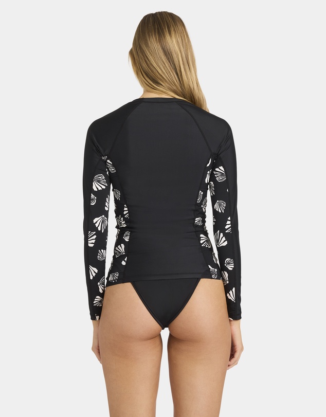 Billabong - Womens Sandy Shells Off Shore Long Sleeve Rash Vest