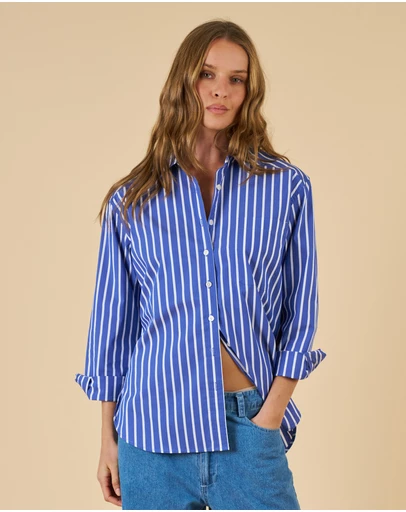 CAMIXA - Poppy Oversize Cotton Shirt