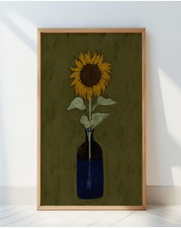 Olive et Oriel - Radiant View by Shatha Al Dafai Art Print