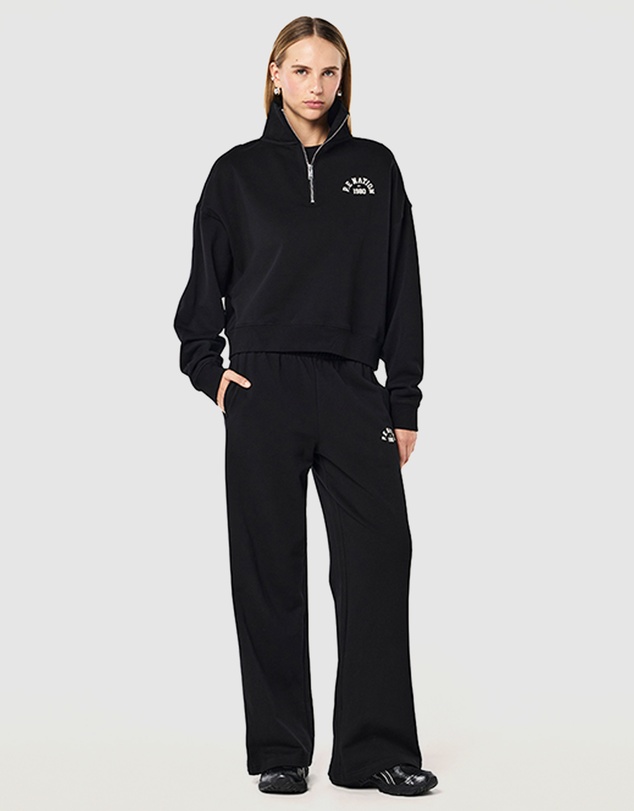 P.E Nation - Established Oversized Quarter Zip Sweat
