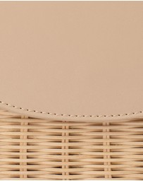 Olga Berg - Elle Wicker Top Handle