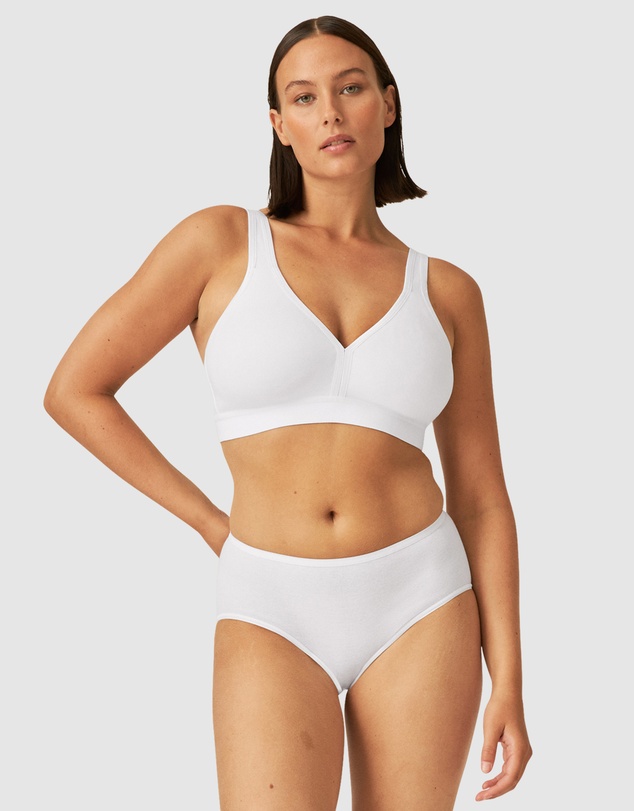 Naturana - Athleisure Cotton Padded Strap Wirefree Bra