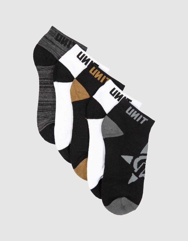 UNIT - Vital Bamboo Socks 5pack  Teen