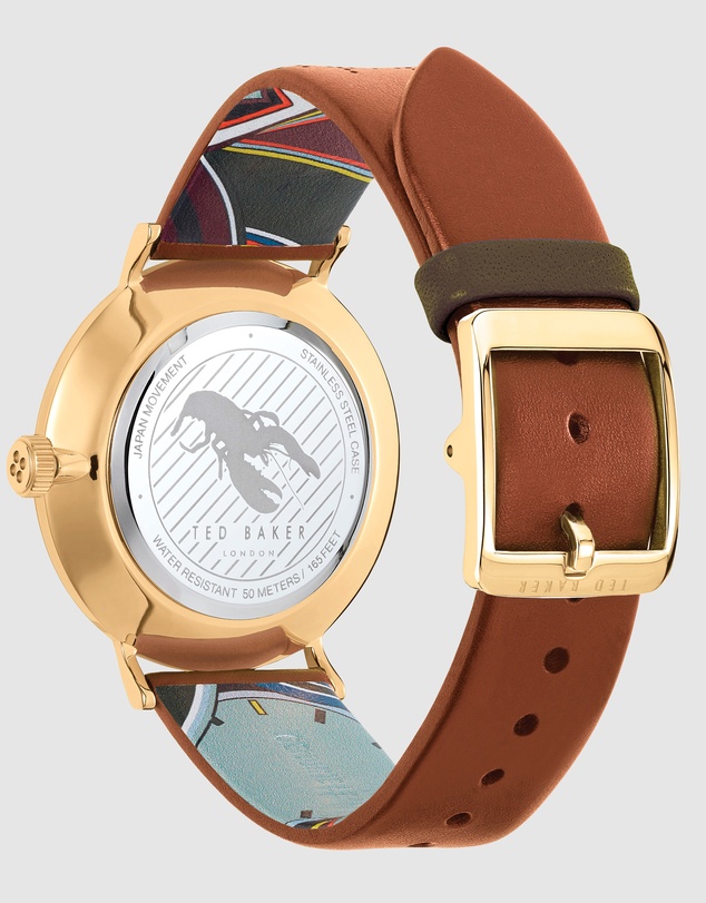 Ted Baker - Mimosaa 41mm Brown Leather Watch