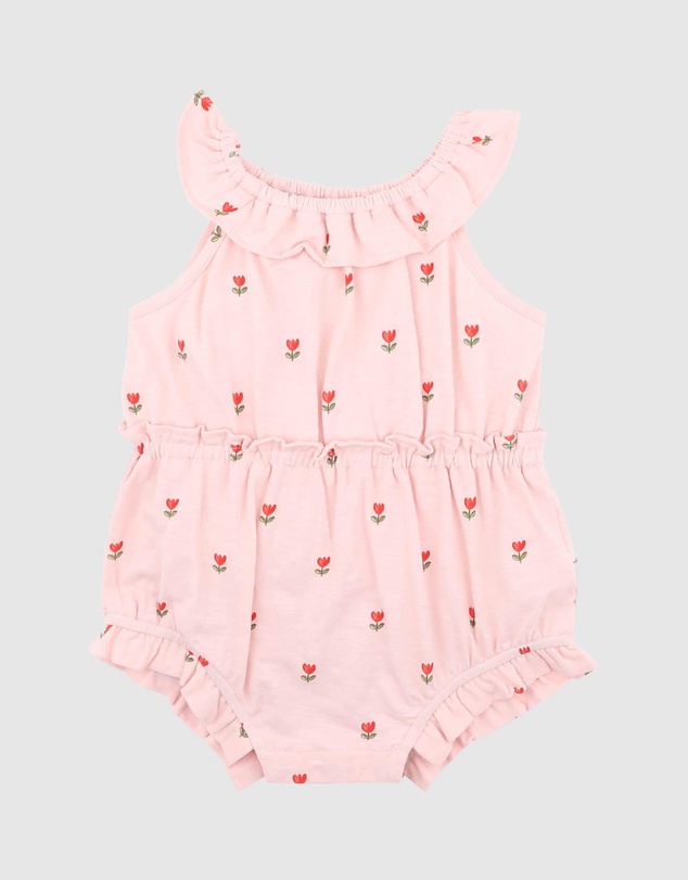 Fox & Finch - Sundae Organic Frill Romper - Kids