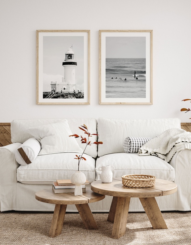 Olive et Oriel - Fun in the Sun Art Print