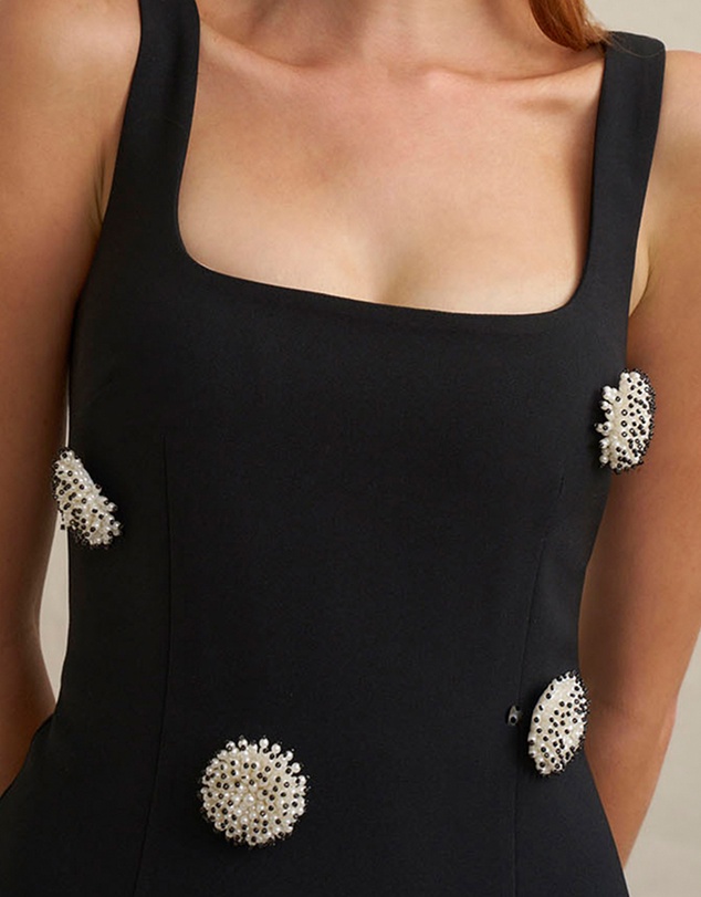 BY JOHNNY. - Priscilla Pearl Midi Dress