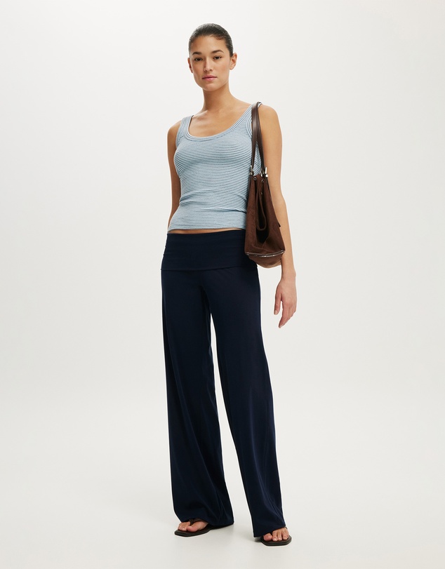 Cotton On - Blake Rib Scoop Tank
