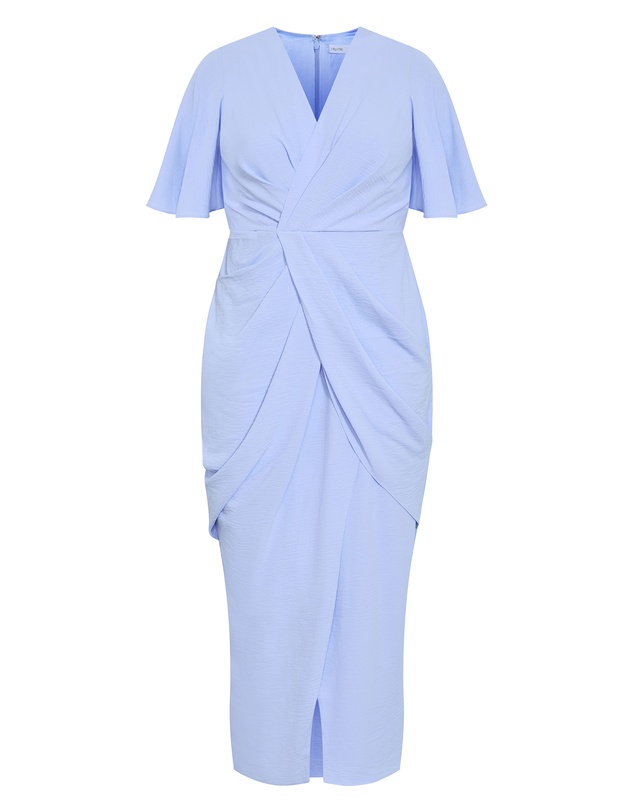 City Chic - Braelynn Drape Maxi Dress