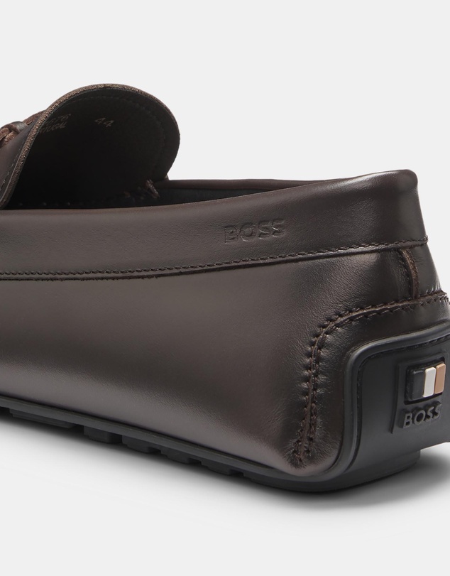 BOSS - Noel Leather Driver Moccasins