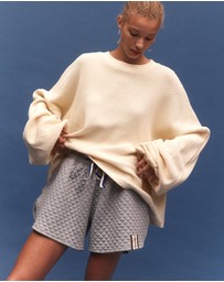 KINGA CSILLA - Mente Quilted Runner Shorts