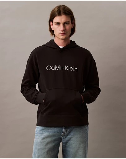 Calvin Klein - Standard Logo Relaxed Hoodie
