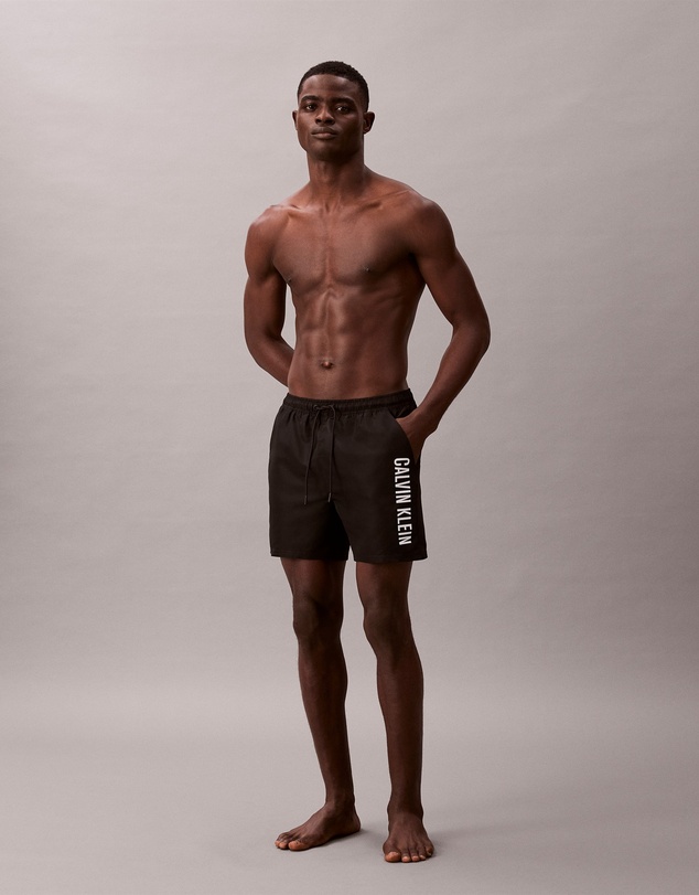 Calvin Klein - Intense Power Medium Drawstring Swim Shorts