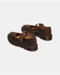 Dr Martens - Mary Jane Flower Shoes - Women's