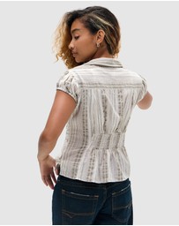 BDG By Urban Outfitters - BDG Nadine Ruched Shirt