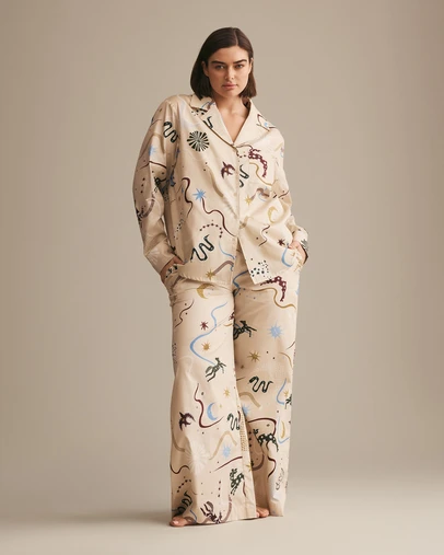 Resting - Soft Woven Cotton Robbie Pant