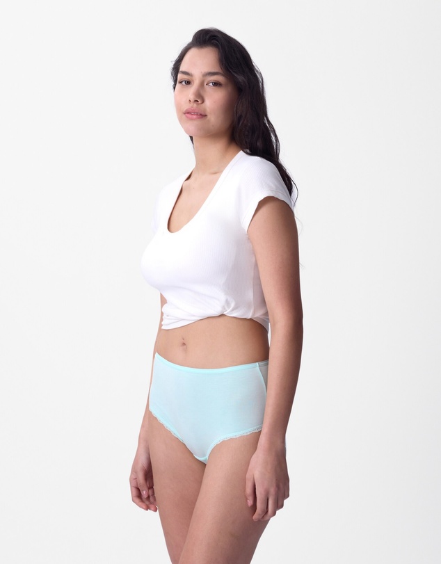 Bras N Things - Emmi Full Brief - Mint Green