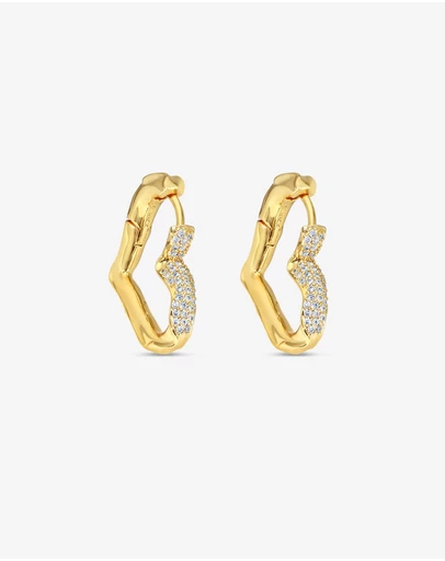 Jackie Mack - Kissable Heart Hoops