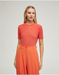 Oxford - Camilla Mesh Top