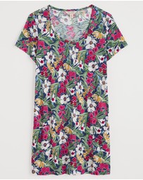Seasalt - Seasalt Cornwall Multi Busy Lizzy Short Sleeve Tunic