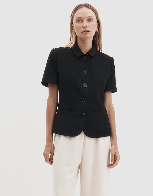 Harris Tapper - Short Sleeve Bardot Blazer