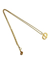 Pre-Loved by Azura Reborn - Pre-Loved Gold Plated CD Logo Pendant Necklace