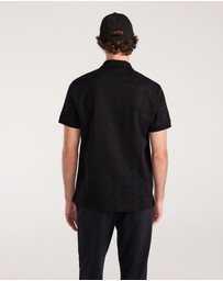 Calibre - Solid Monogram Polo Black