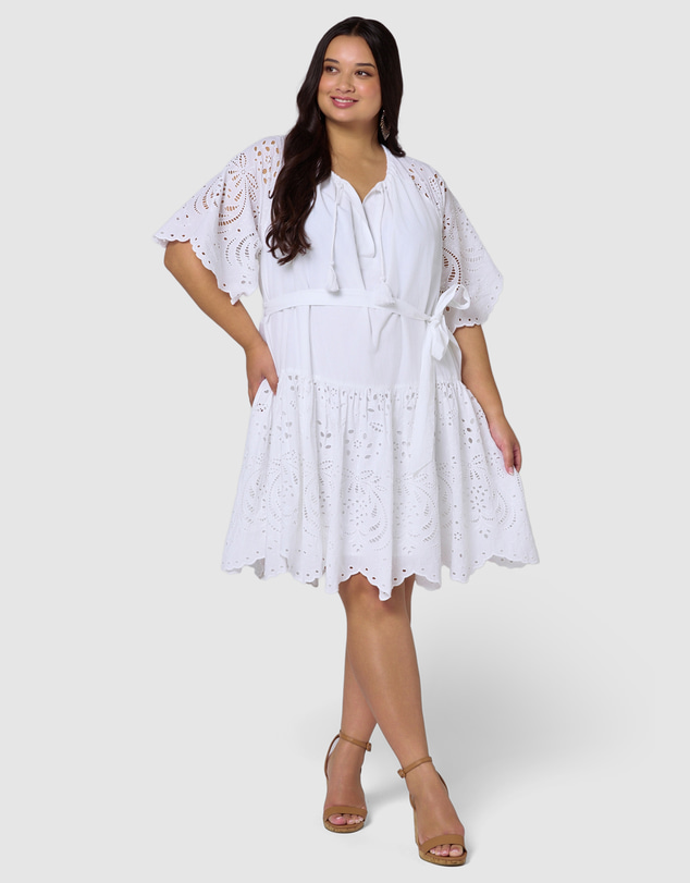 The Poetic Gypsy - Charms Broderie Mini Dress