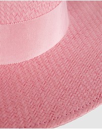 Max Alexander - Pink Boater Hat