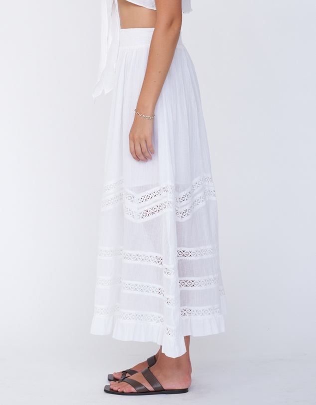 Amelius - Lacey Elasticated Skirt