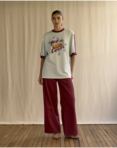 The Somewhere Co - Raise Your Crown Oversized Tee