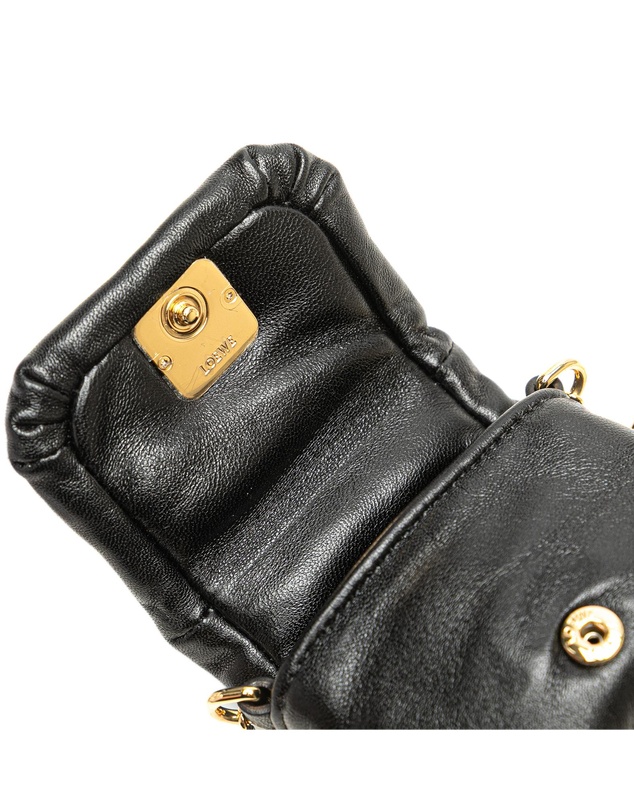 Pre-Loved by Azura Reborn - Pre-Loved Shiny Lambskin Goya Puffer Case