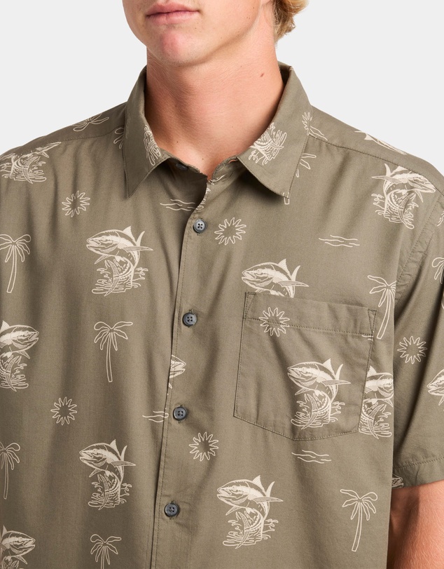 Quiksilver - Mens Atoll Short Sleeve Shirt