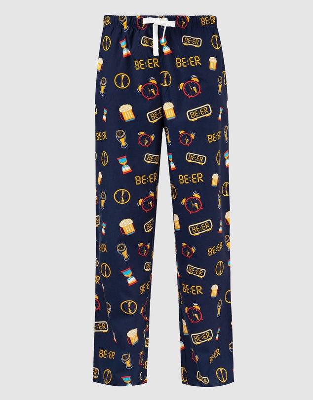 Bamboozld - Mens Beer O'Clock Bamboo Woven Sleep Pants