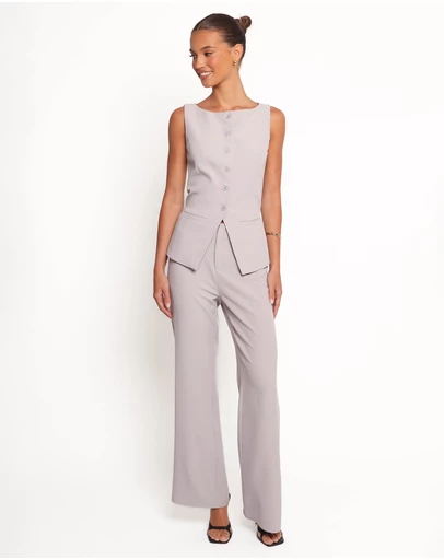 Petal & Pup - Kernie Pants - Light Grey