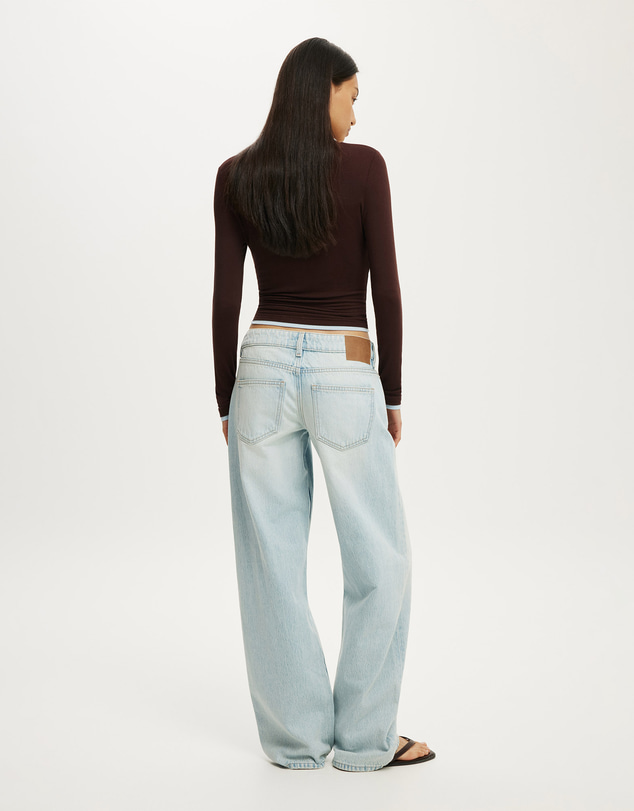 Cotton On - Low Rise Straight Jean