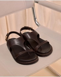 Wittner - Anina Pebble Leather Footbed Sandals