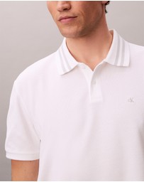 Calvin Klein Jeans - Casual Pique Classic Tipped Polo Shirt