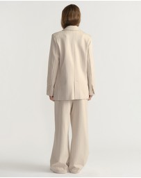 Decjuba - D-Luxe Pinstripe Blazer