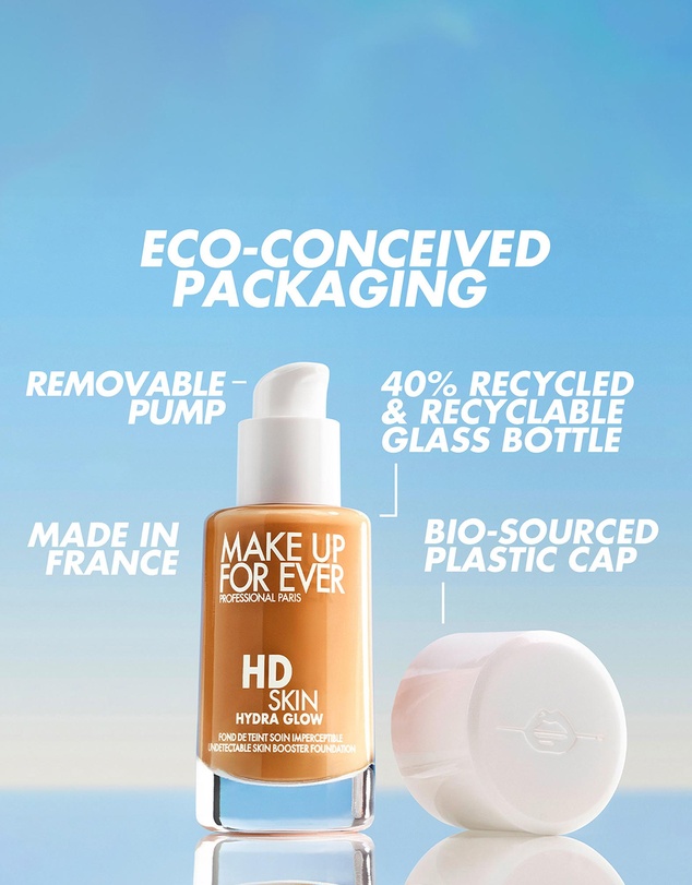 MAKE UP FOR EVER - HD Skin Hydra Glow Foundation-24 - 2N22