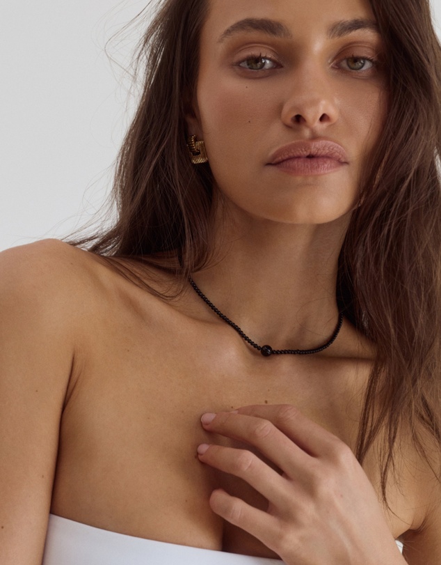 CENDRE - Madison Necklace | Black