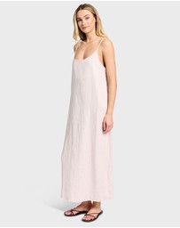 Academy Brand - Essential Linen Slip Dress