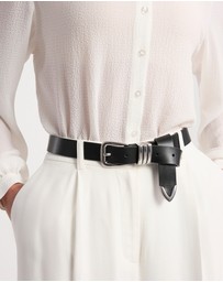 David Lawrence - Essie Leather Belt