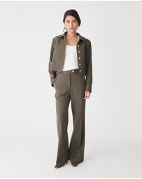 Forcast - Sadie Patch Pocket Crop Jacket