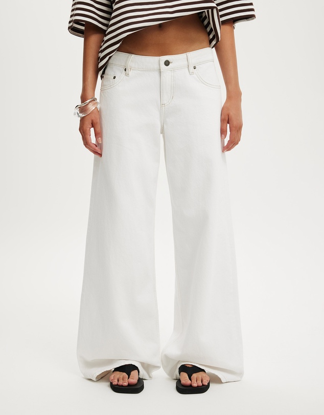 Cotton On - Low Rise Wide Jean